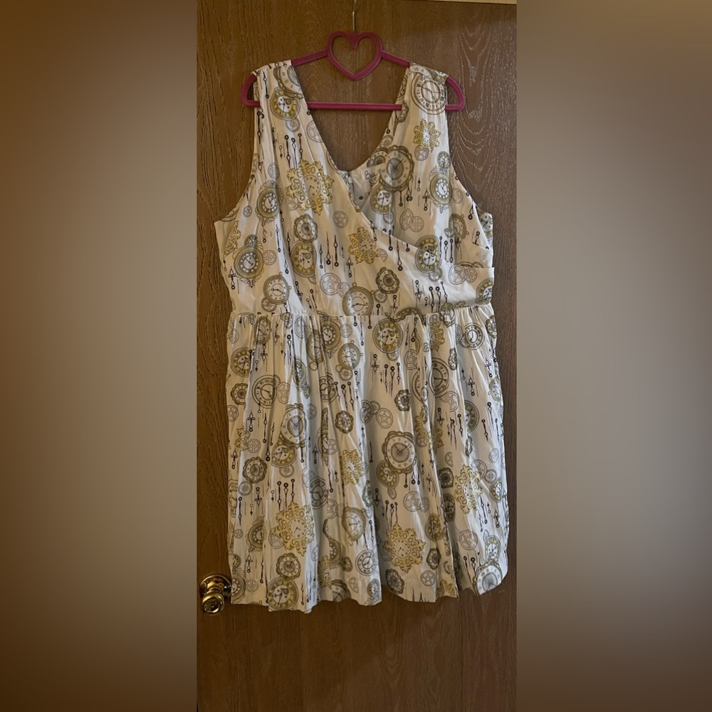 Steam punk ModCloth dress gears and clocks